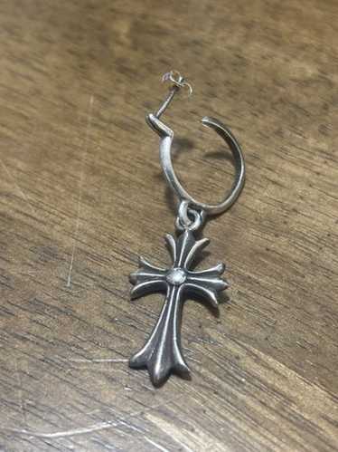 Chrome Hearts Double Dice Earring - Sterling Silver Drop