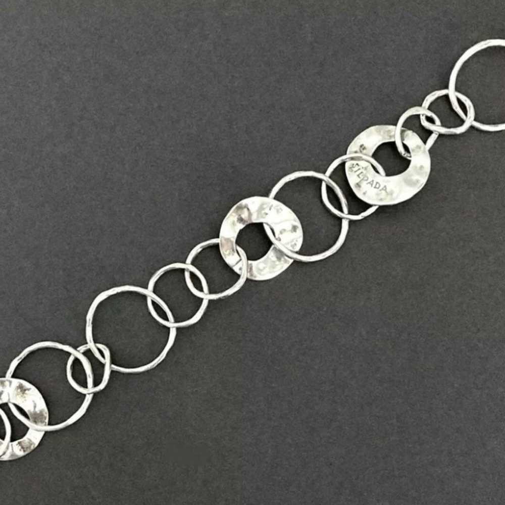 Silpada B1217 ‘PAPER CHAIN’ Sterling Silver Hamme… - image 8