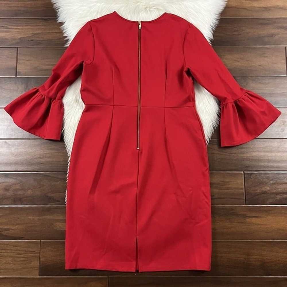 Rachel Parcell Women's Size XL Red Bell Sleeve Sh… - image 7