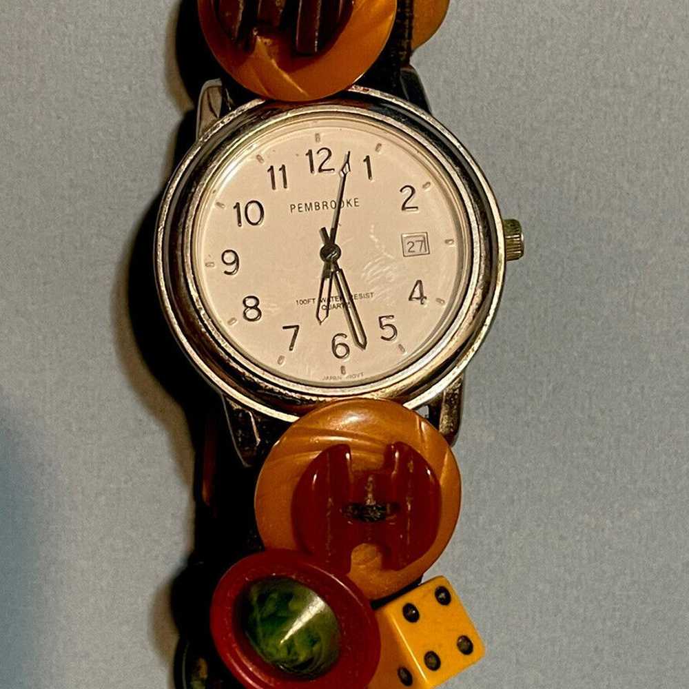 Rare Bakelite Pembrooke designer watch. Circa 192… - image 4