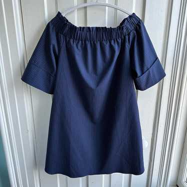 RACHEL Rachel Roy Smocked Off-The-Shoulder Dress … - image 1