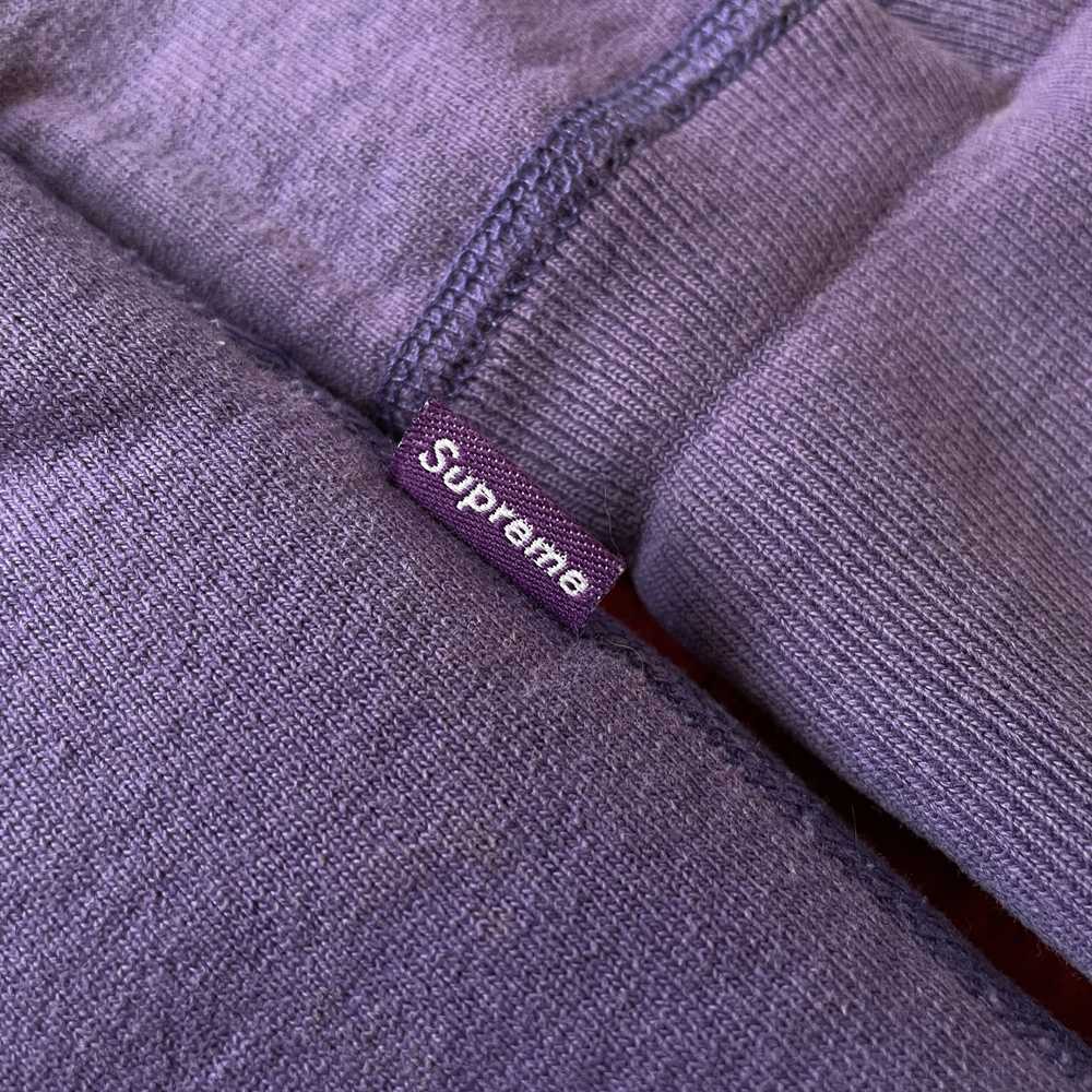 Supreme Teal Box Logo Crewneck 2005 Teal / Purple… - image 3