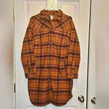 Duluth Trading Co. Folklore Women's Flannel Tunic 