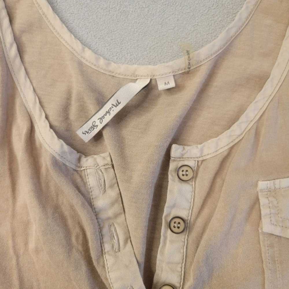 Michael Stars Romper Short Beige Tan Size  Medium - image 2