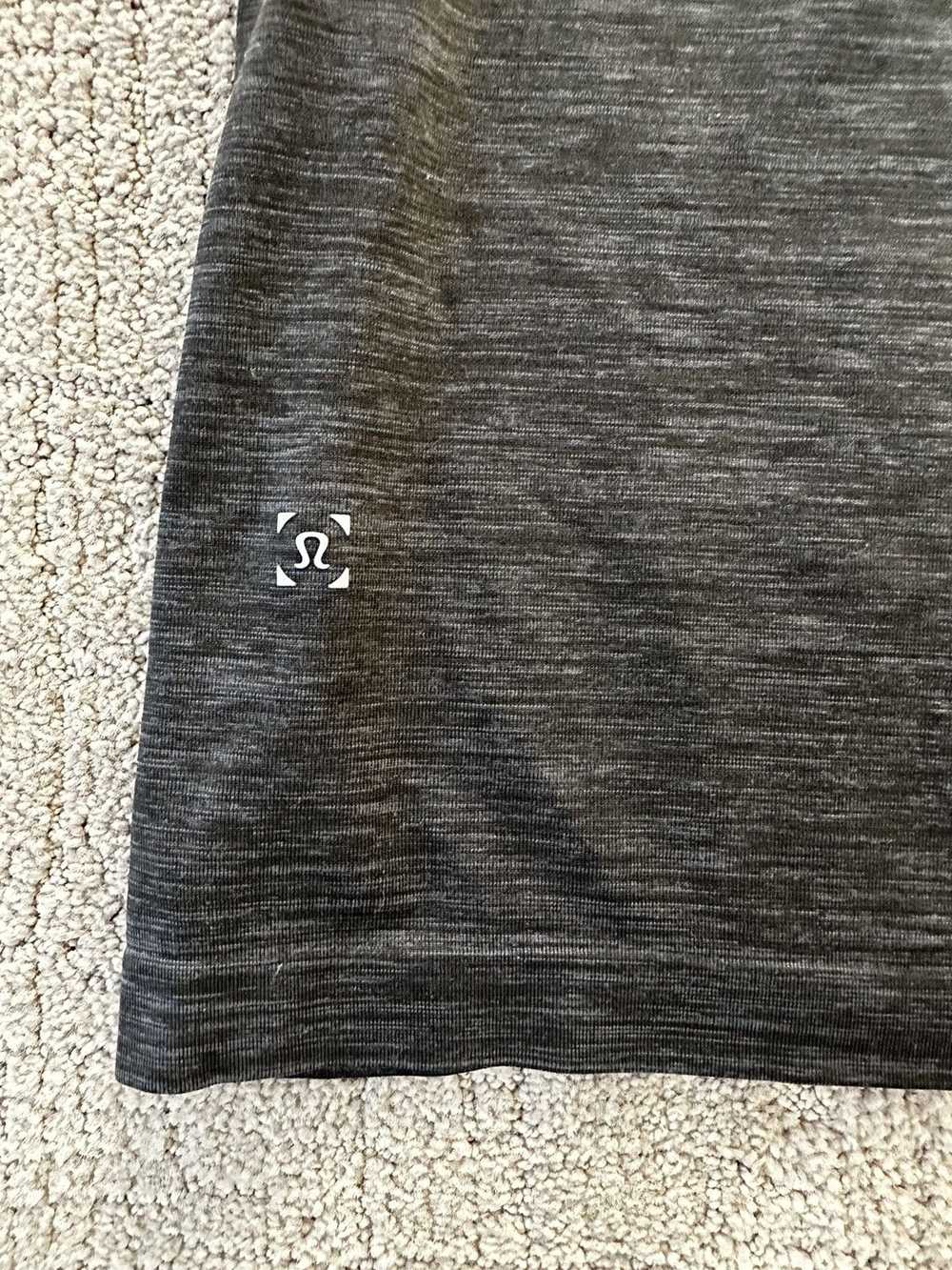 Lululemon Charcoal Gray Athletic Tank Top Shirt - image 5