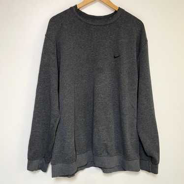 Nike Vintage Nike Sweatshirt Y2K Gray Crewneck Sw… - image 1