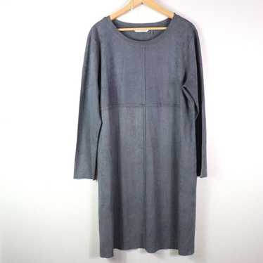 Soft Surroundings Faux Suede Dress size Large