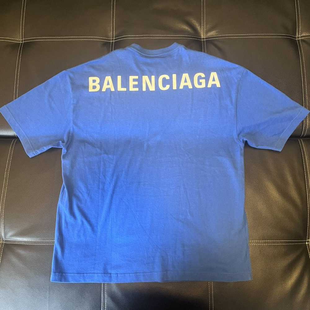 Balenciaga Balenciaga Back Logo Tshirt - image 1