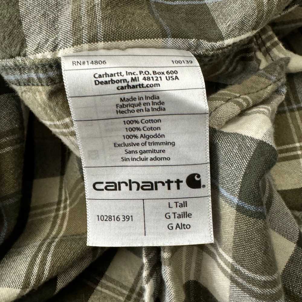 Carhartt Carhartt Button Up Shirt Flannel Relaxed… - image 6