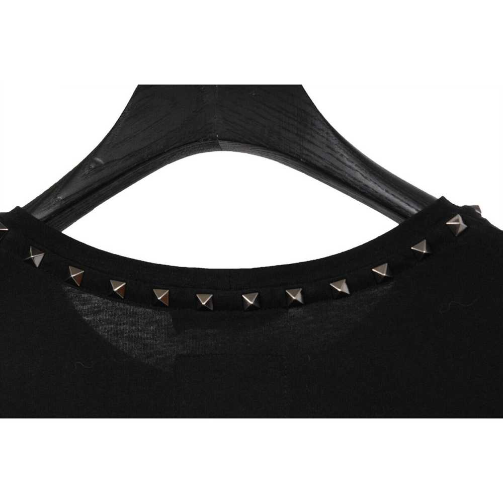 Valentino Rockstud Collar Pocket T Shirt Black - image 6