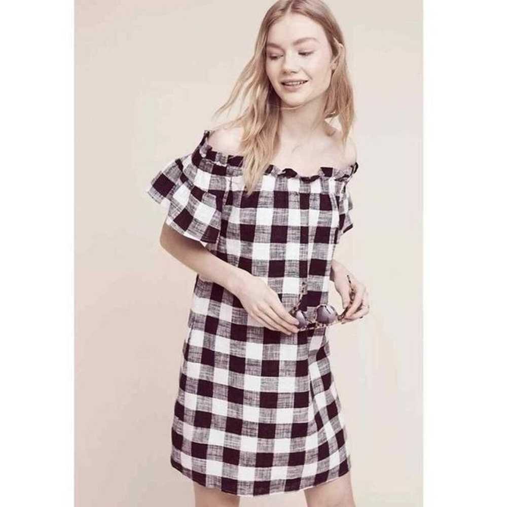 Anthropologie Corey Lynn Calter Gingham Dress Siz… - image 2