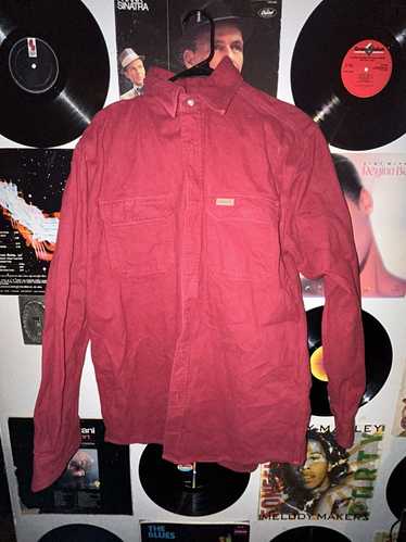 Carhartt Red Carhartt button-up shirt - image 1