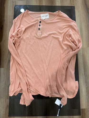 Greg Lauren Greg Lauren Coral LS Henley (Long Slee