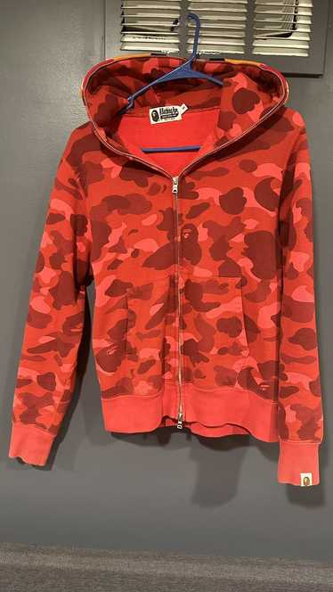 Bape Color Camo Tiger Full Zip Hoodie