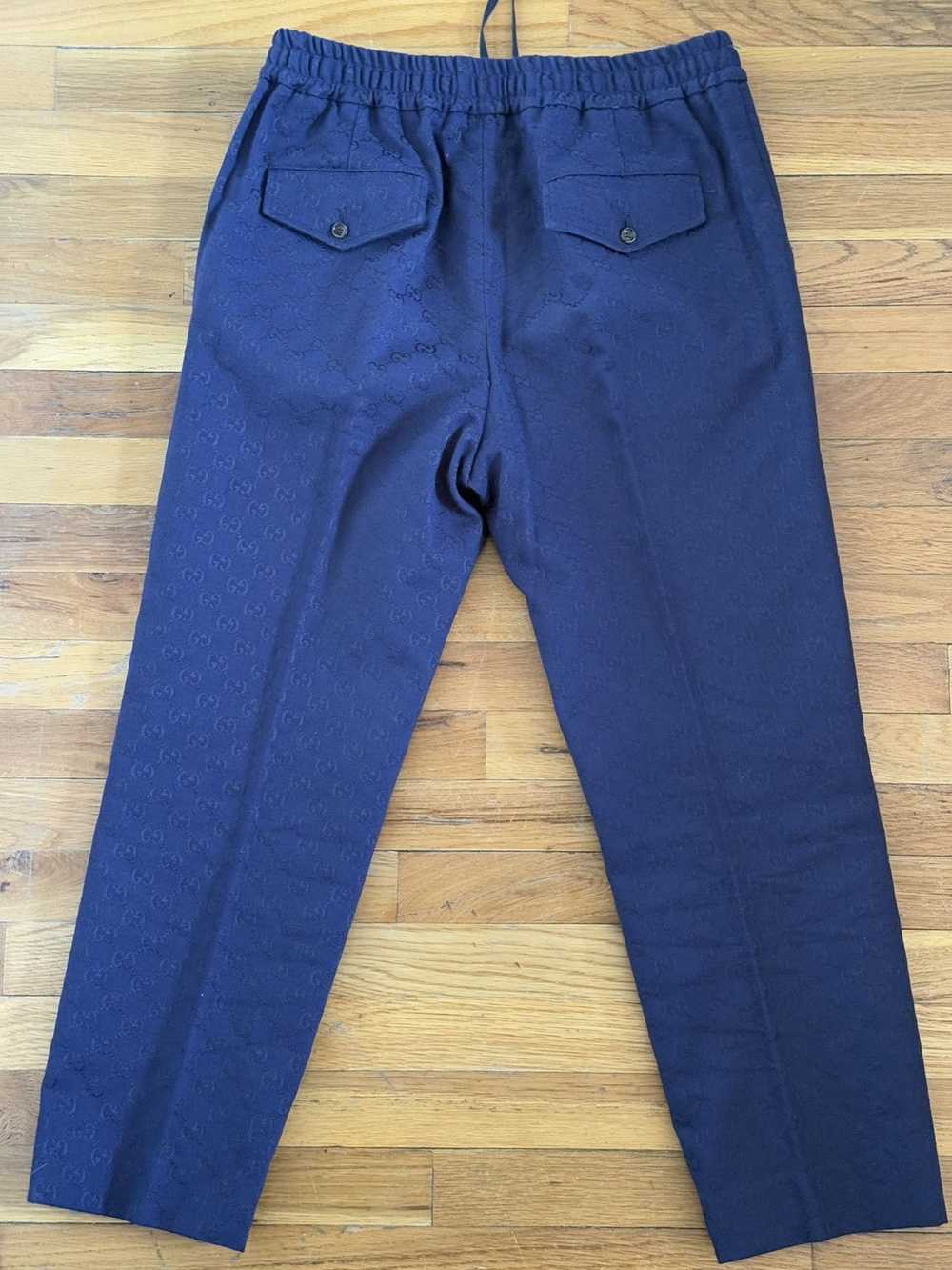 Gucci Gucci GG Cotton Canvas Trousers - image 7