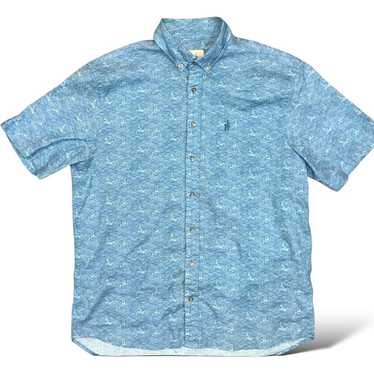 Johnnie O Johnnie-O Men's Blue Button-Down Shirt S