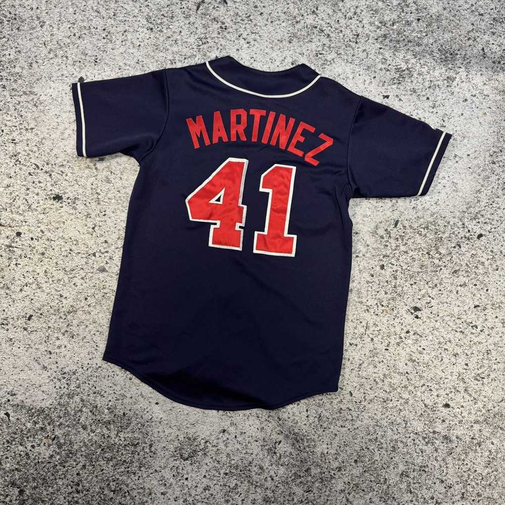 MLB × Majestic × Vintage VINTAGE 90s CLEVELAND IN… - image 9