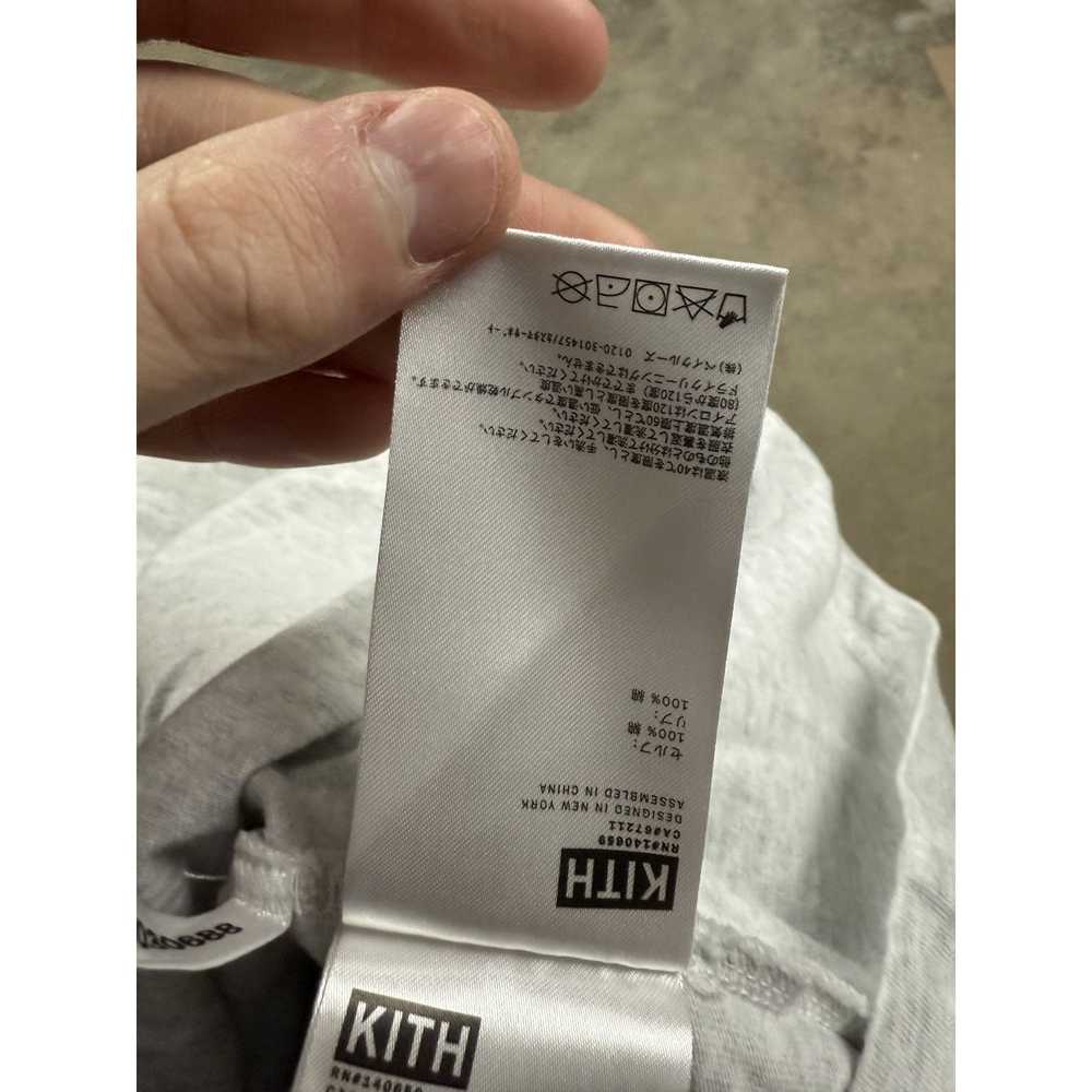 Kith Kith Box Logo LS Grey Used Large - image 5