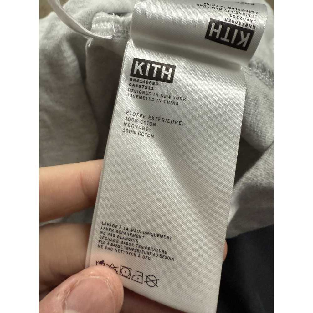 Kith Kith Box Logo LS Grey Used Large - image 6