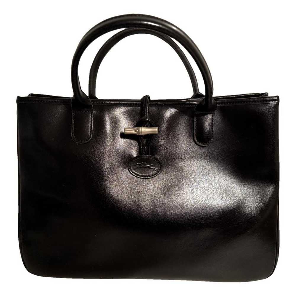 Longchamp Roseau leather handbag - image 1