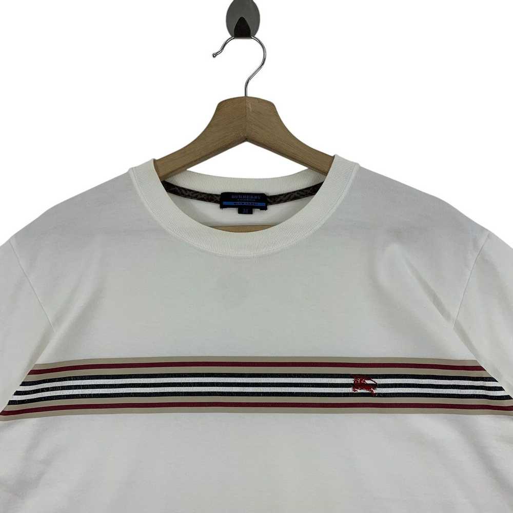 Burberry BURBERRY London blue label embroidery tee - image 2