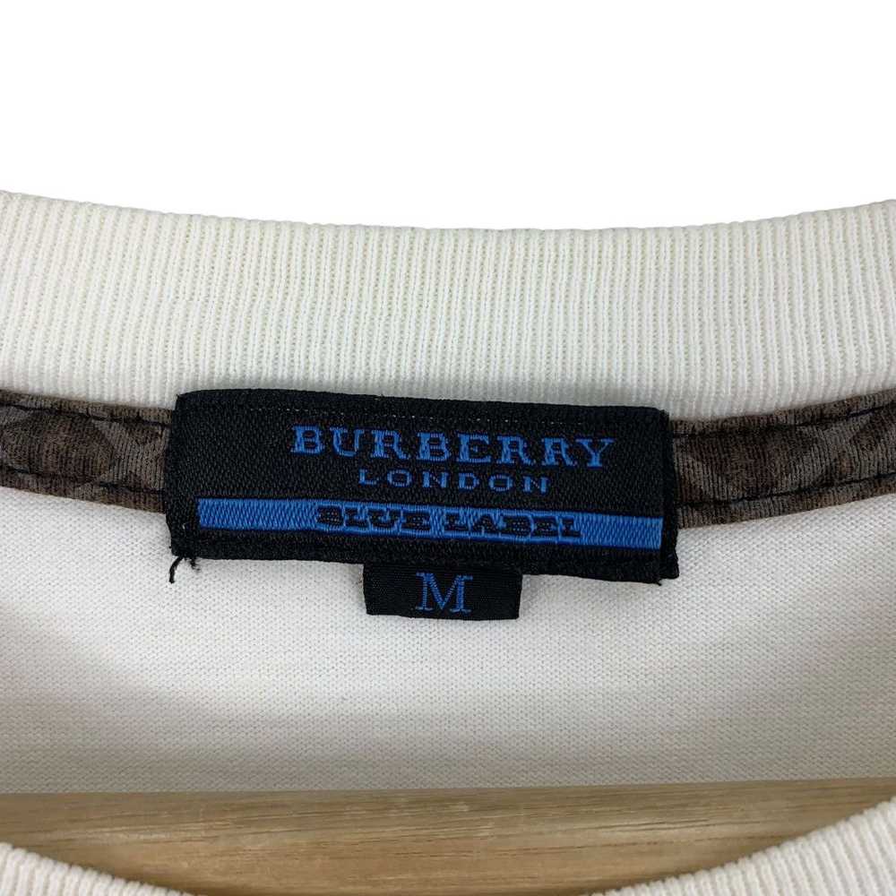 Burberry BURBERRY London blue label embroidery tee - image 3