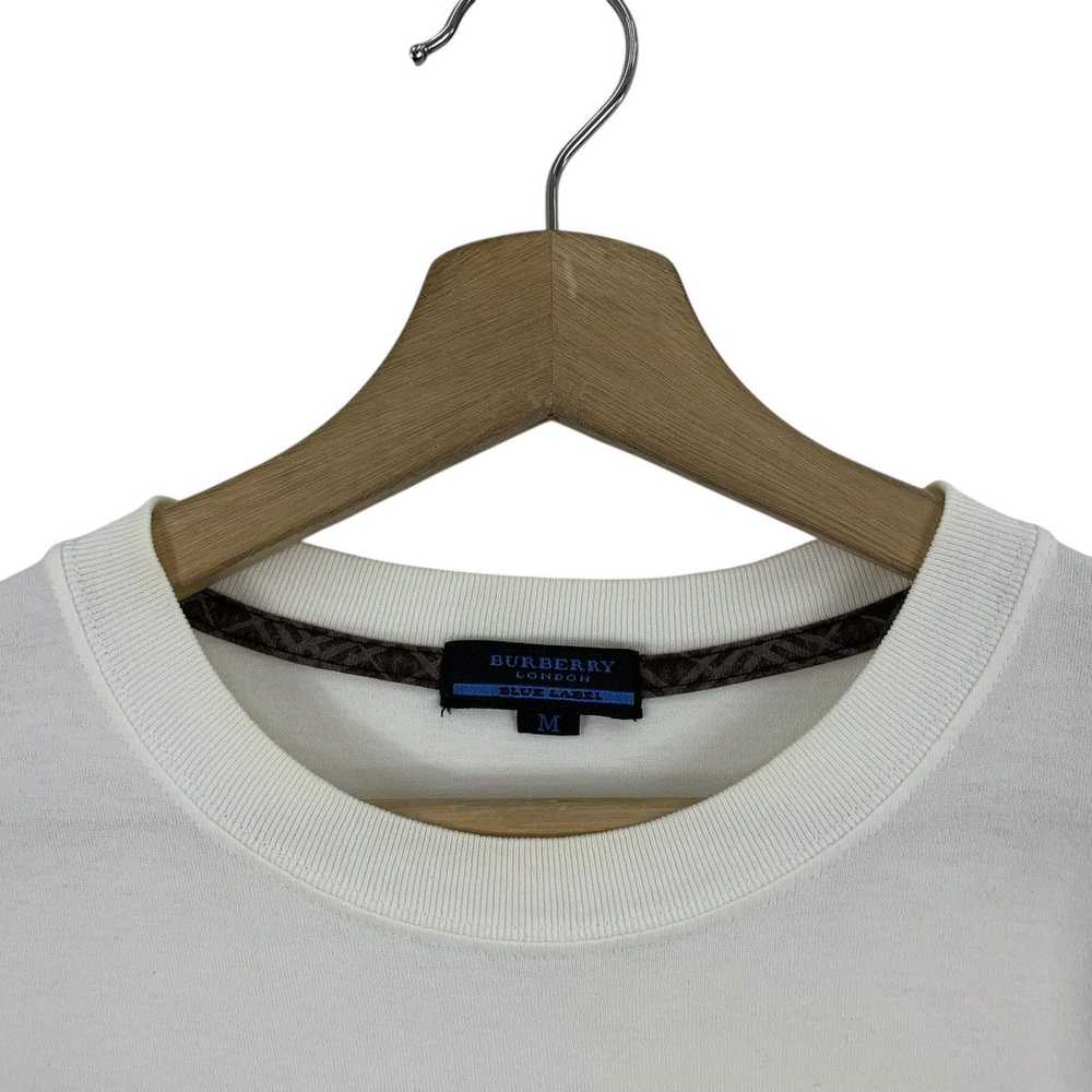 Burberry BURBERRY London blue label embroidery tee - image 5