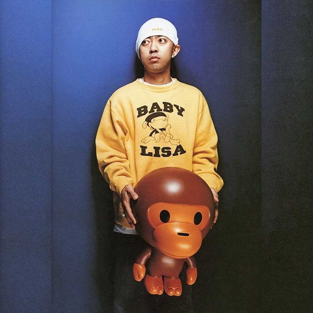 Bape Baby Milo 2006 “Baby Lisa” Crewneck Sweatshi… - image 5