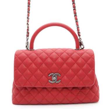 Chanel Chanel handbag, matelasse, coco mark, hand… - image 1