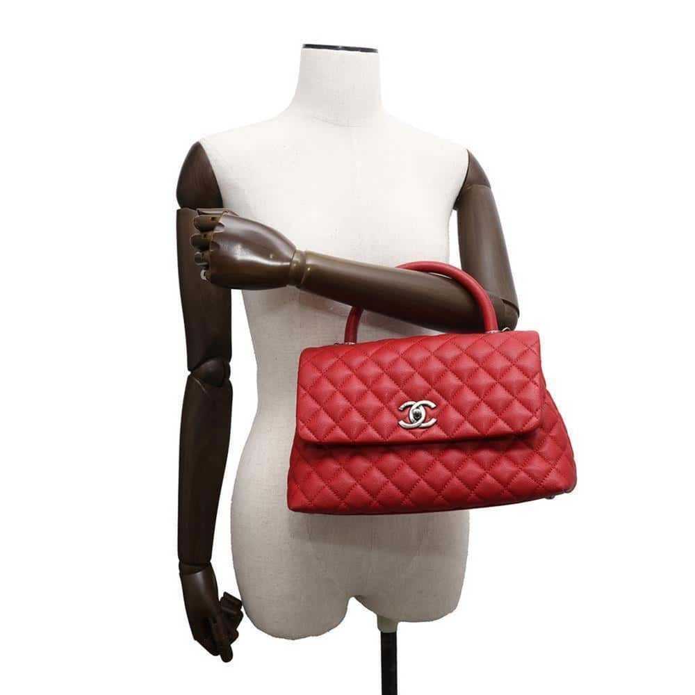 Chanel Chanel handbag, matelasse, coco mark, hand… - image 4