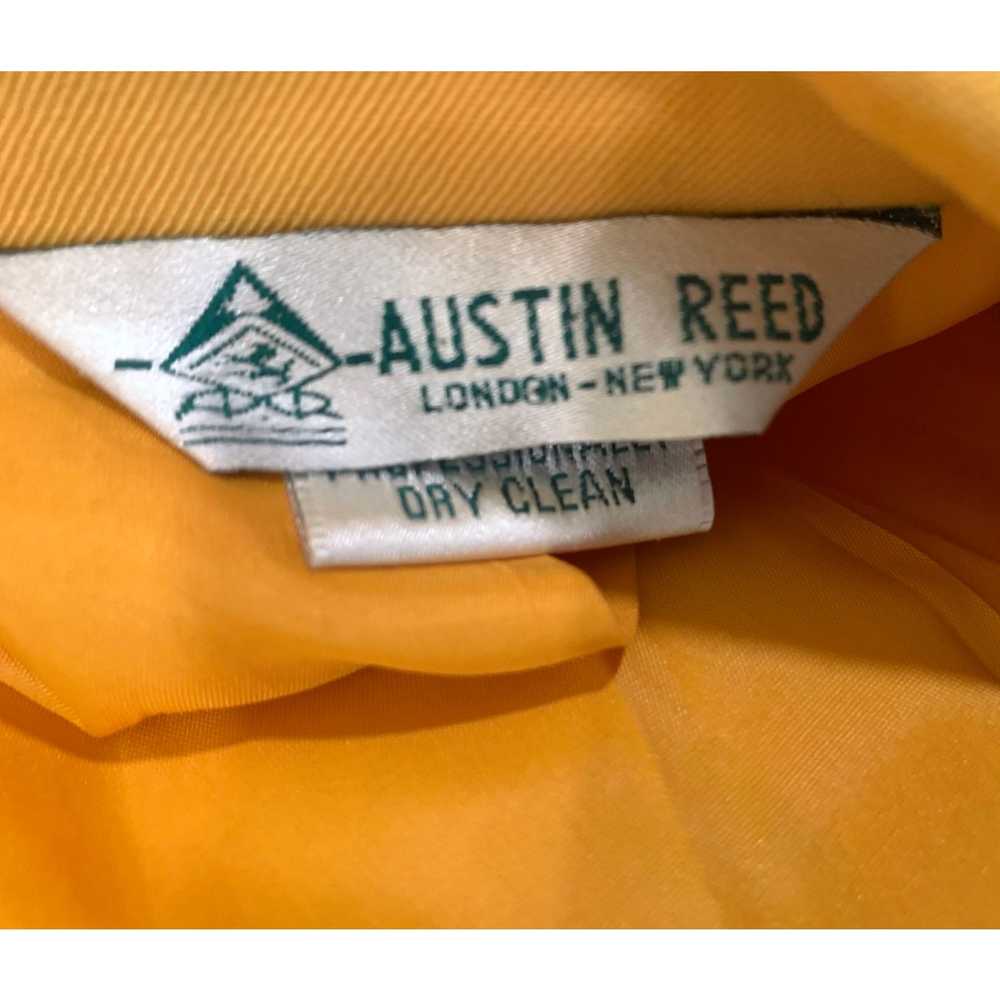 Austin Reed 80s Austin Reed Golden Yellow Wool Bl… - image 4