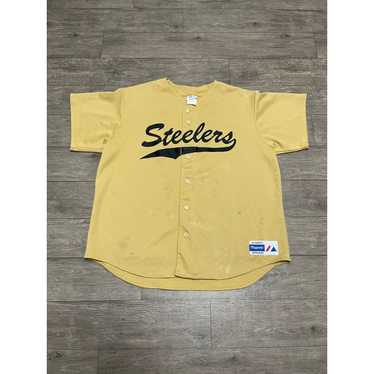 Majestic × NFL × Vintage VTG Pittsburgh Steelers B