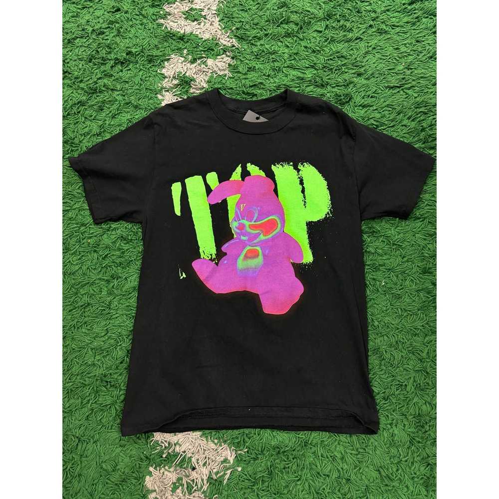 Vlone Vlone Tee green Purple Used Medium - image 2