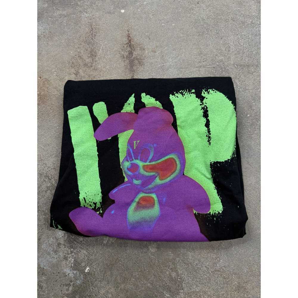 Vlone Vlone Tee green Purple Used Medium - image 4