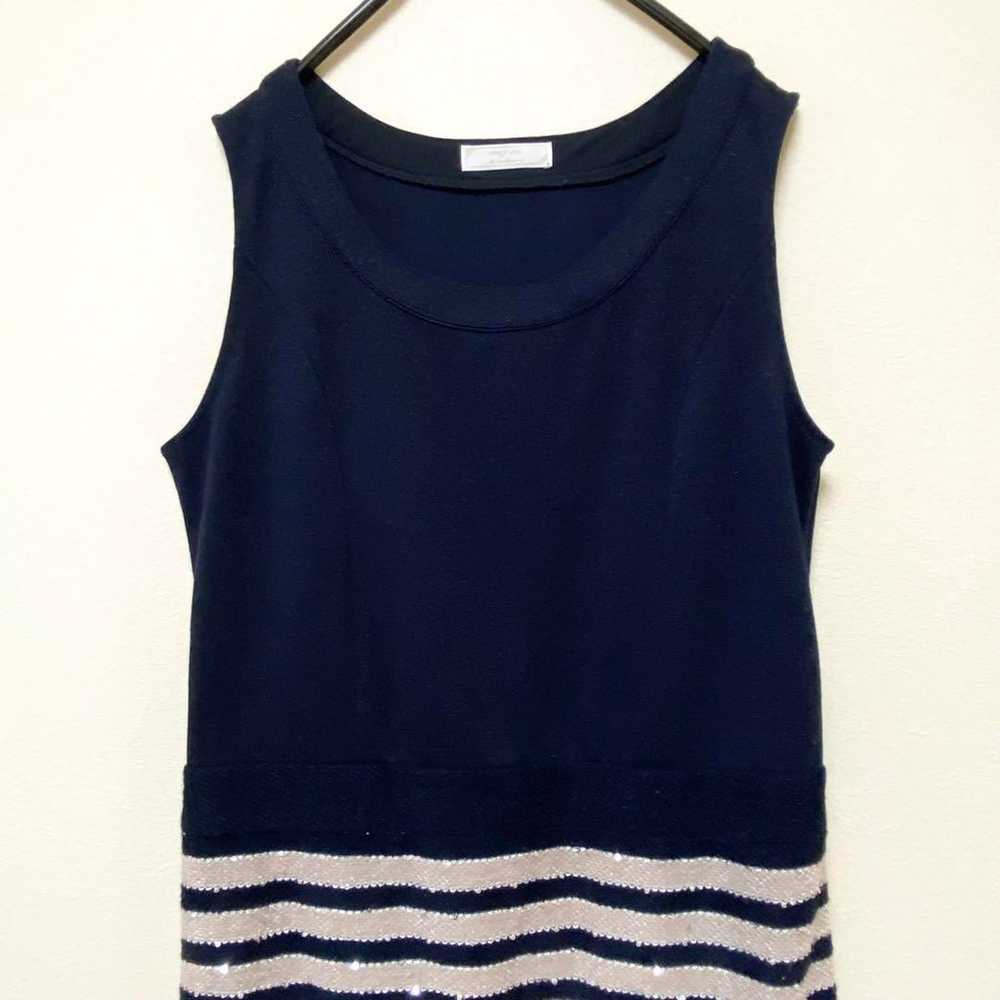 Enisys (Size 3) Sleeveless Striped Knit Color-Blo… - image 3