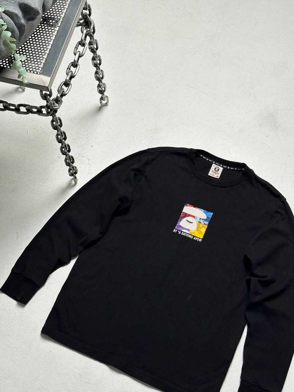 Aape A Bathing APE Long sleeve Big Logo - image 2