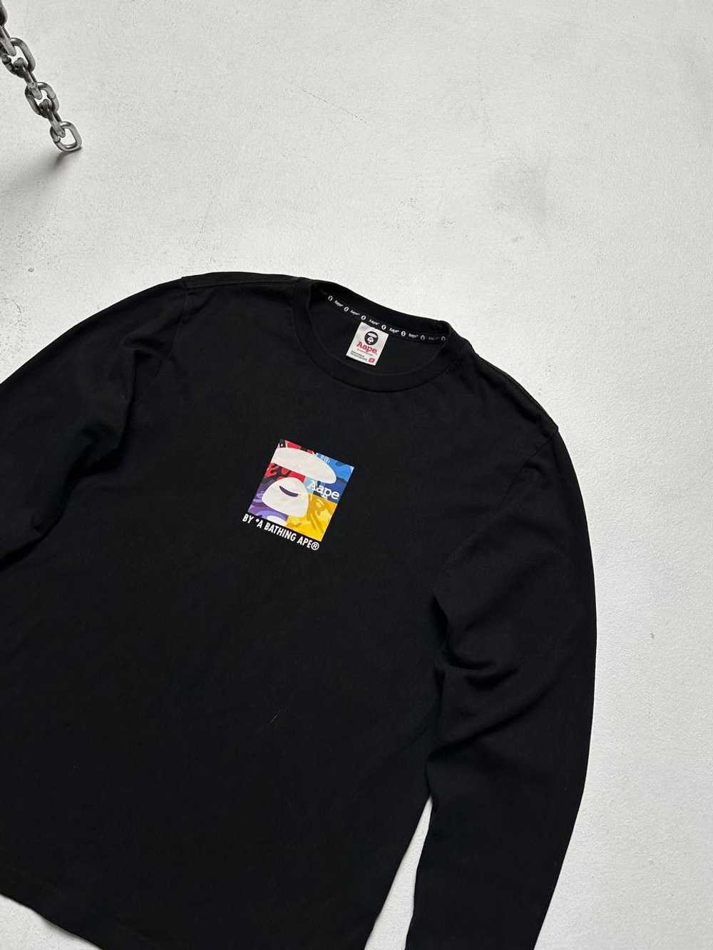 Aape A Bathing APE Long sleeve Big Logo - image 3