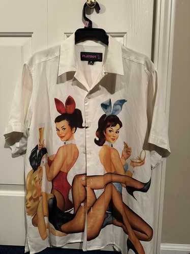 Playboy OVO DRAKE x PLAYBOY Bunny Silk Shirt