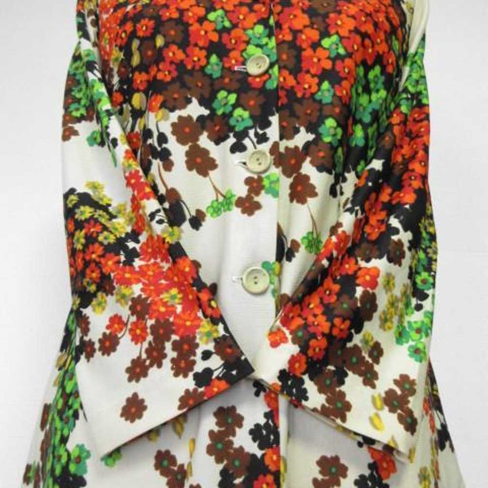 Vintage clothing♪ Retro floral mod dress from the… - image 5