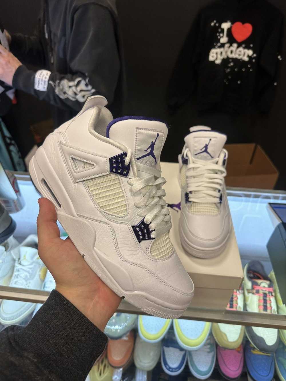 Jordan Brand × Nike × Streetwear Jordan 4 Metalli… - image 2