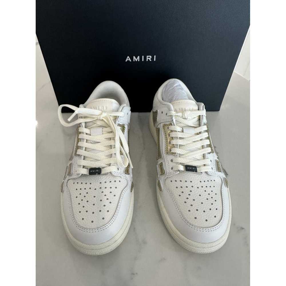 Amiri Leather trainers - image 2