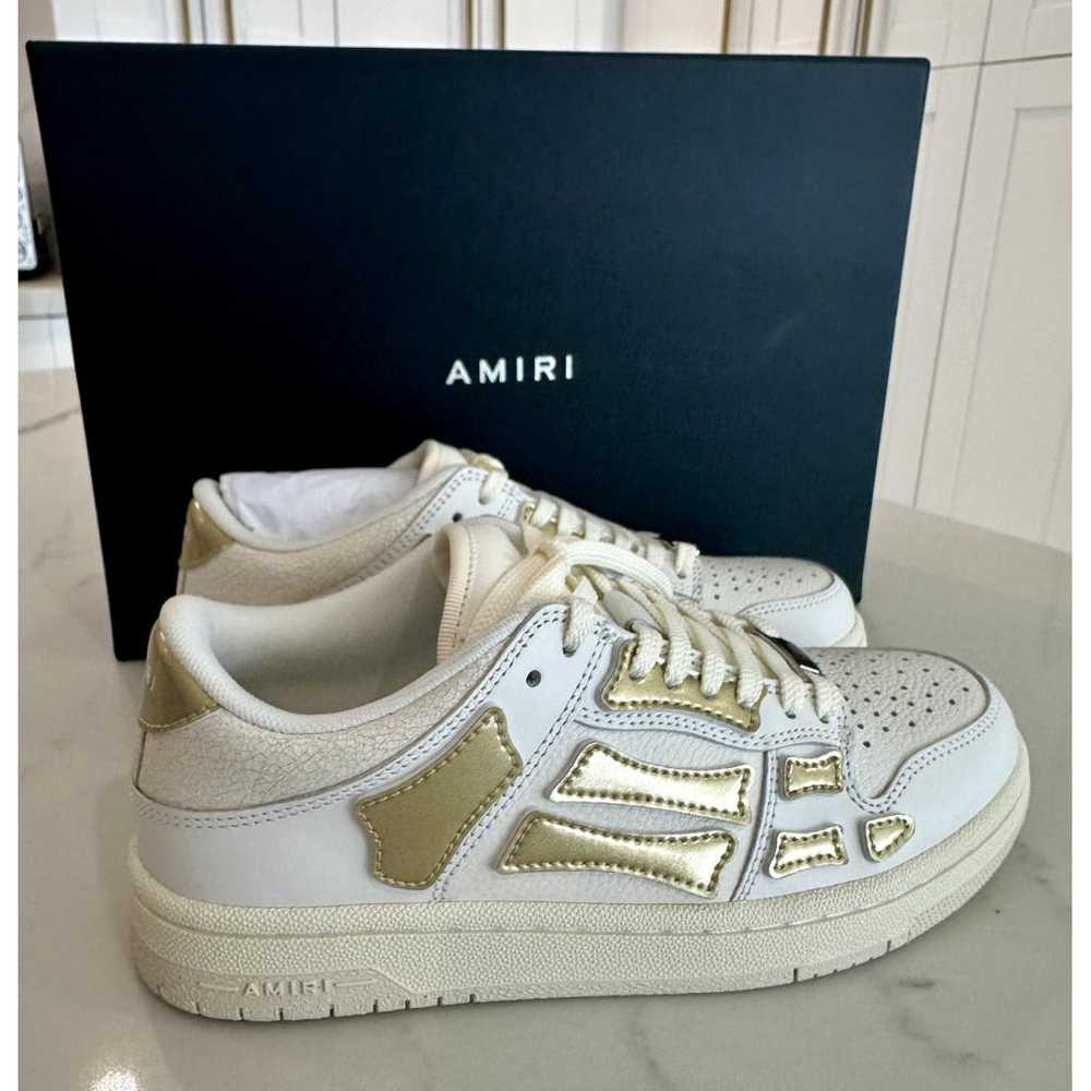 Amiri Leather trainers - image 4