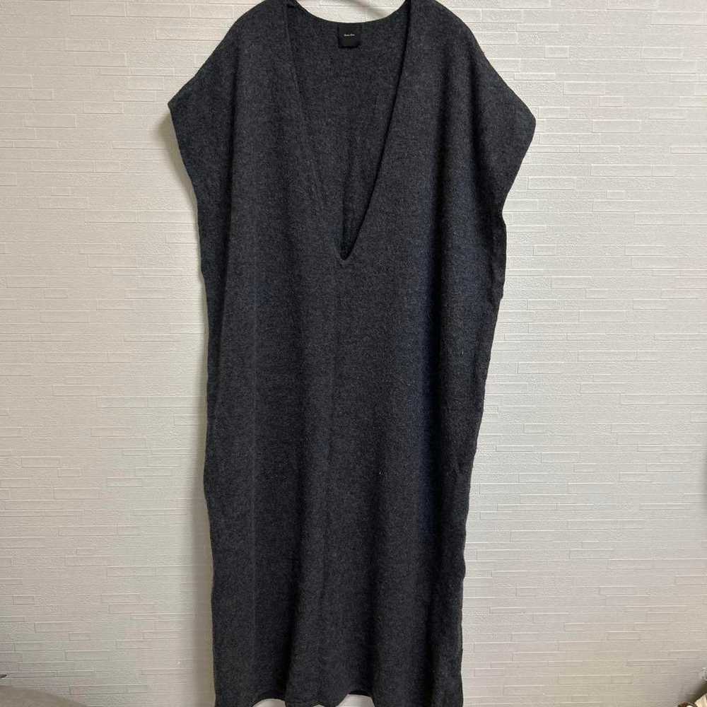 Spick & Span Strongly Shrunk Wool Tunic Knit Dress - image 5