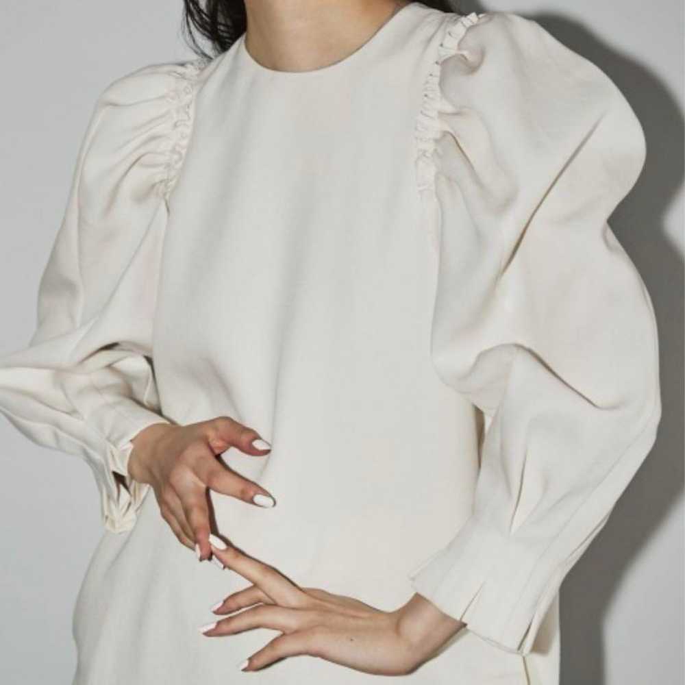 Todayful Puff Shoulder Dress. - image 10