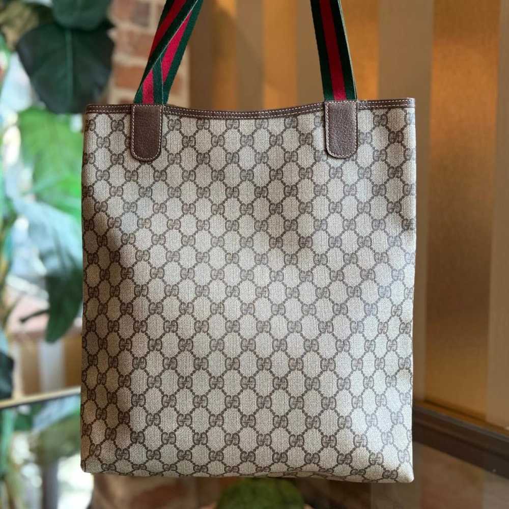 Gucci Leather tote - image 3