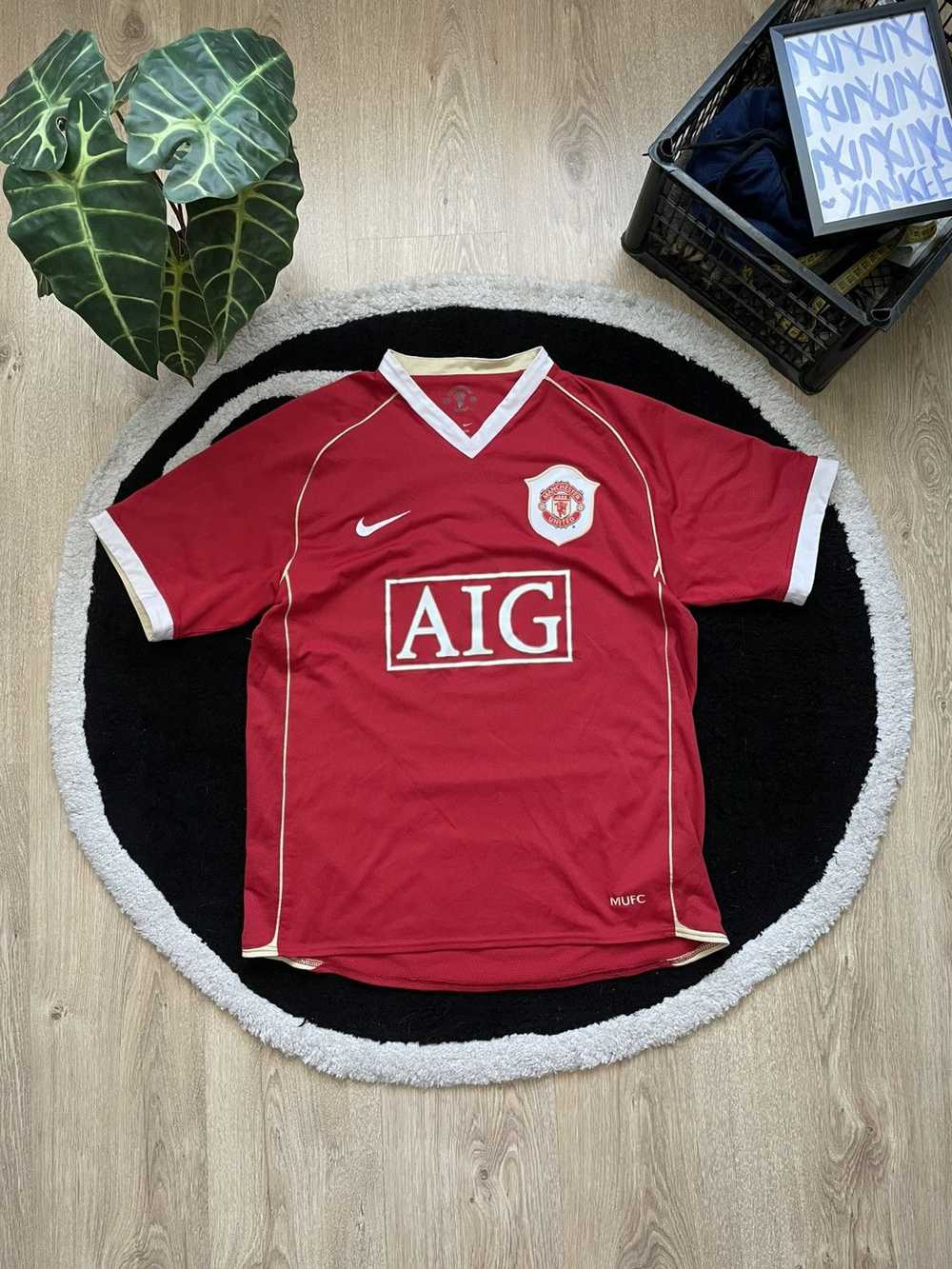 Manchester United × Nike × Soccer Jersey 2006/200… - image 2