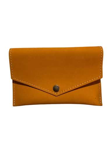 Portland Leather Turmeric Large Envelope Wallet