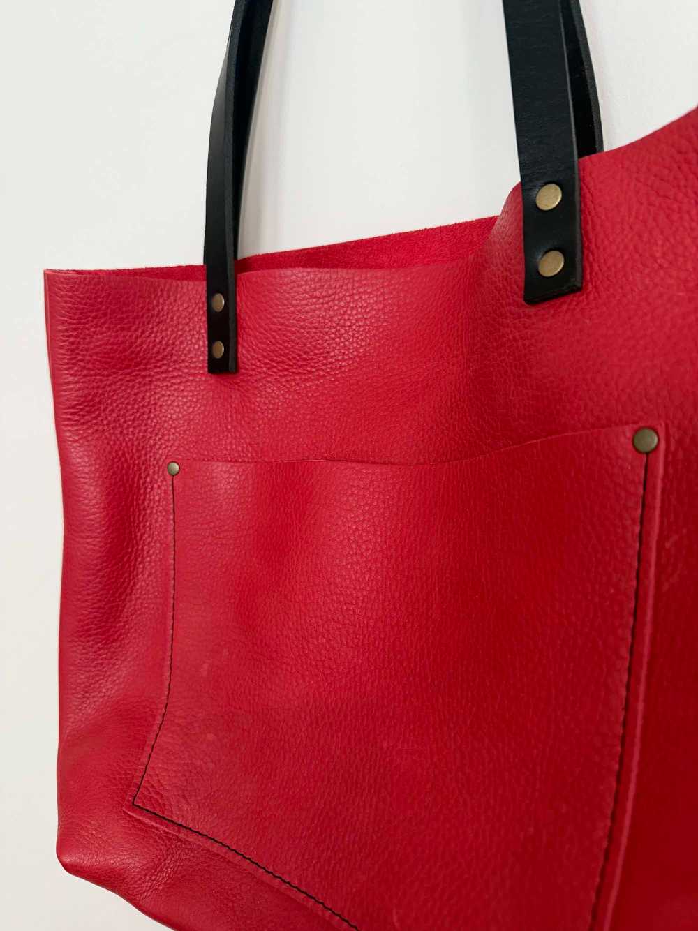 Portland Leather 'Almost Perfect' Leather Tote Bag - image 3