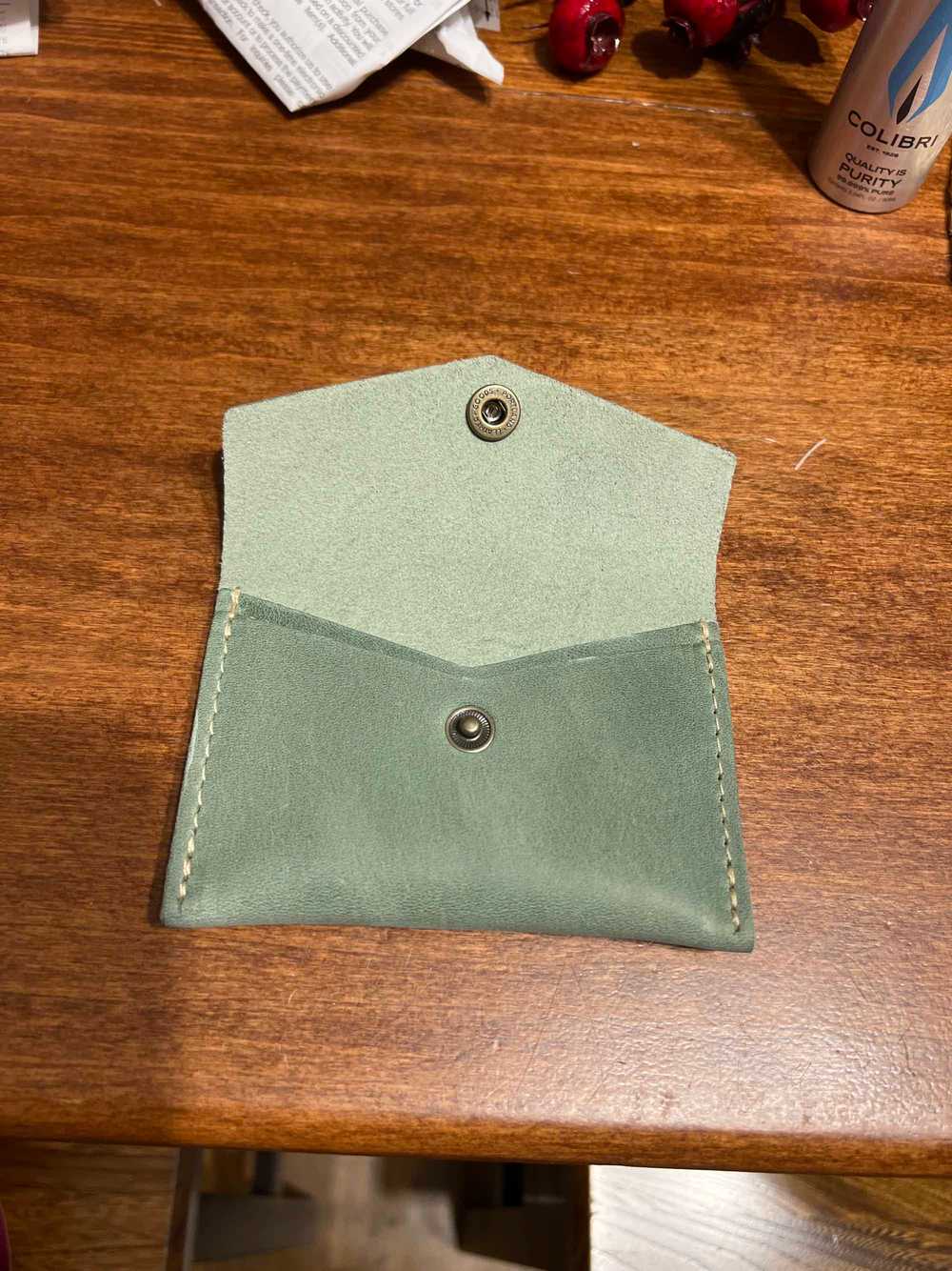 Portland Leather Mini Envelope Wallet - image 3