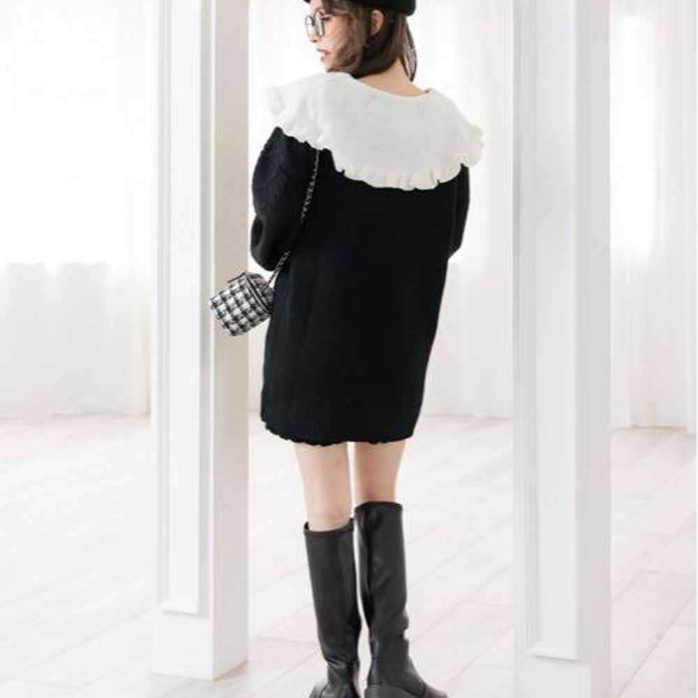 Dear my love rose knit dress - image 3